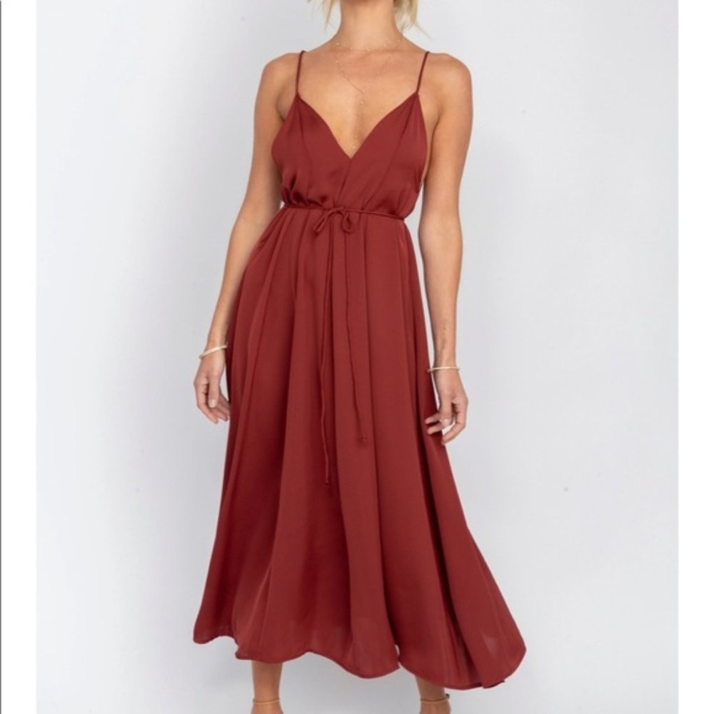 Resa : Hannah Midi in Merlot